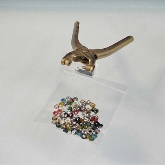 Vintage TRAUM Snap Metal Rivet Punch Grommet Pliers Made in USA - Picture 3 of 7